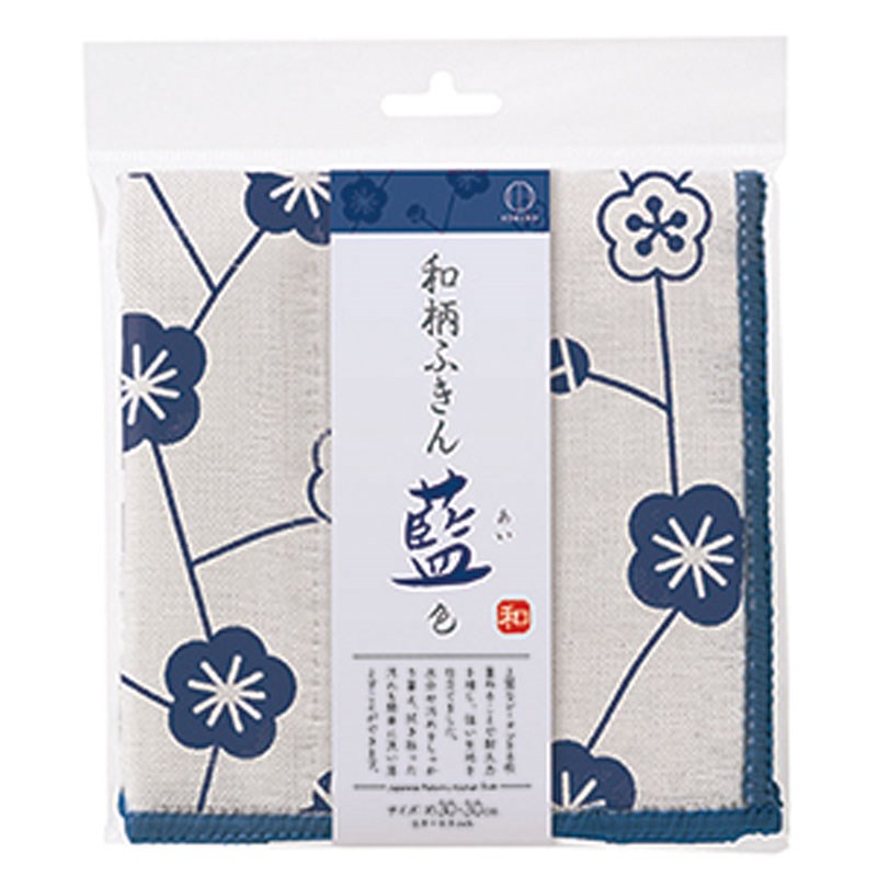 【小久保】日本紋清潔布綻藍-多款