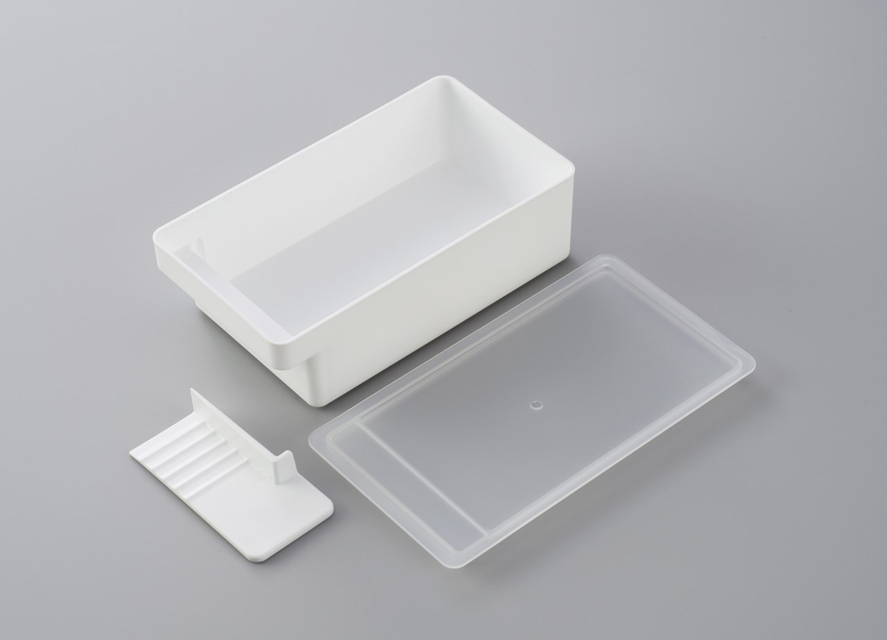 【INOMATA】1990 奶油收納盒-200g  4905596199069