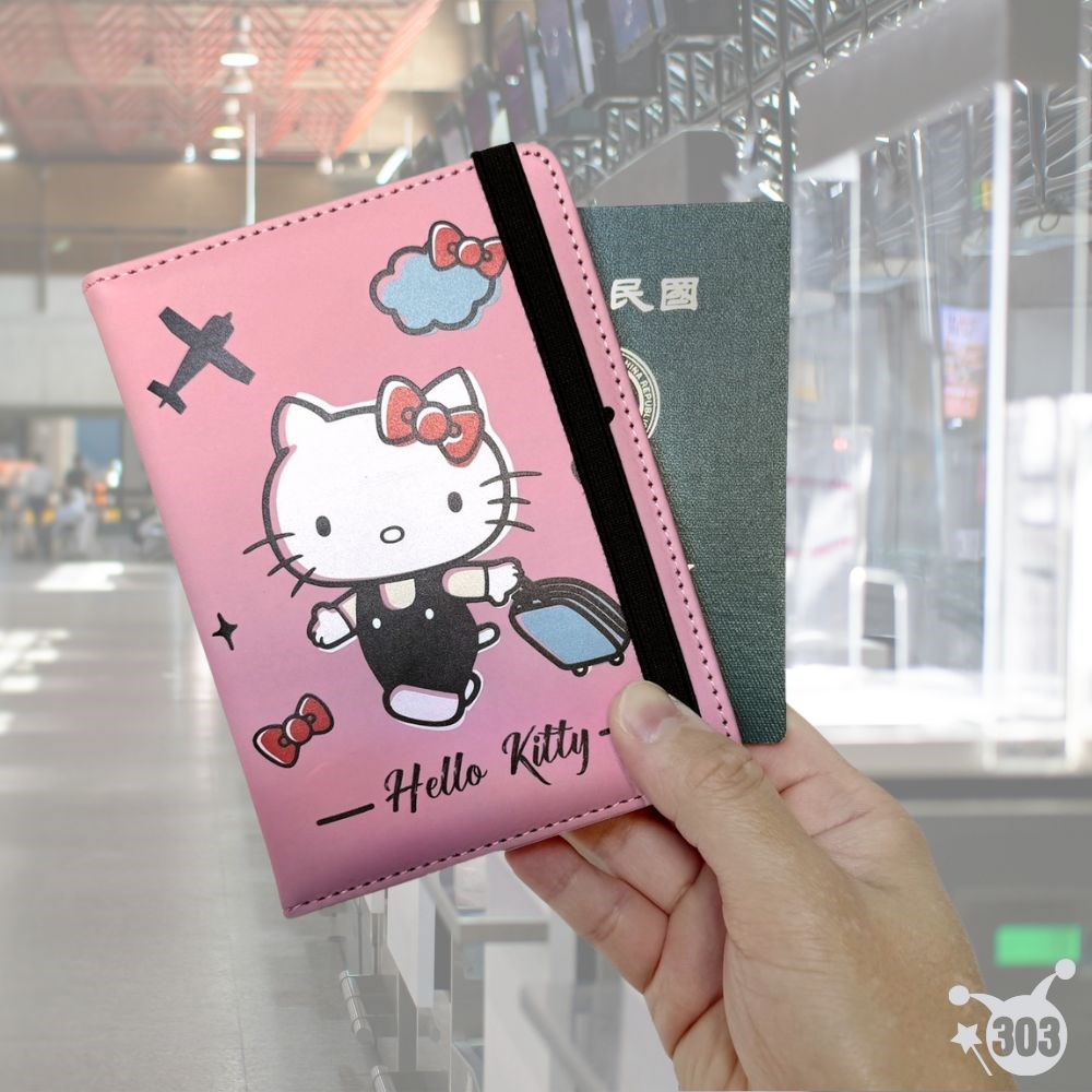 KITTY 史努比 防盜護照夾 筆記本夾 醫療夾 收納套 證件夾