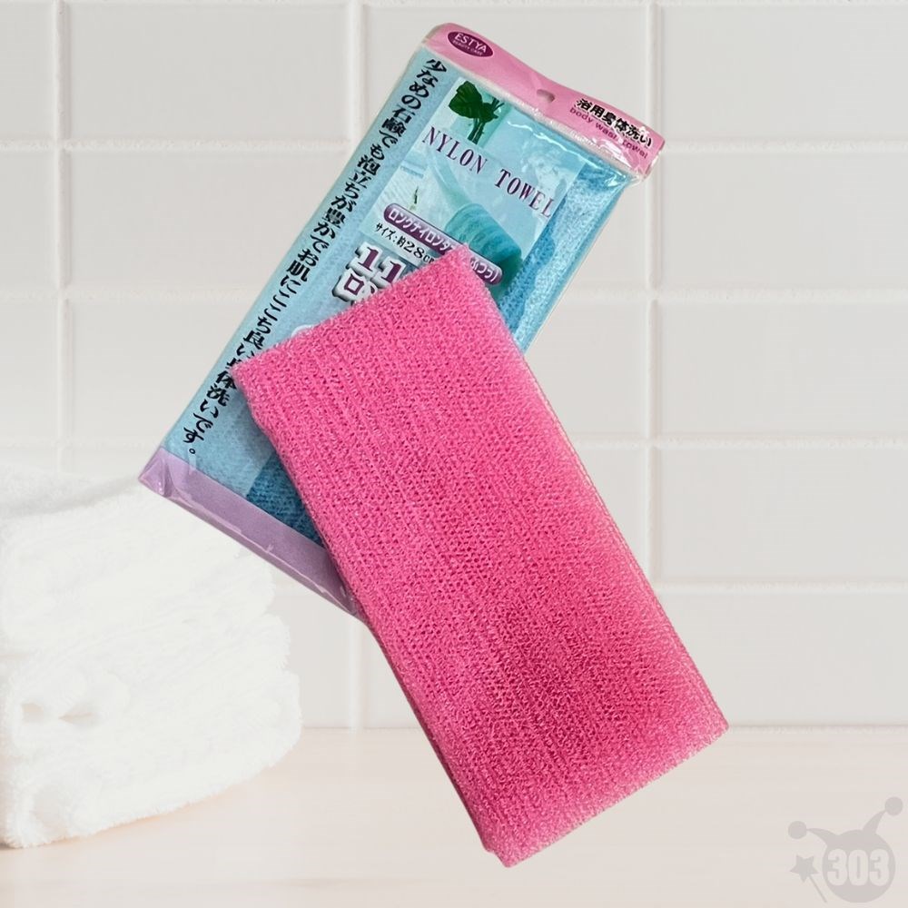 日本進口 硬質沐浴巾