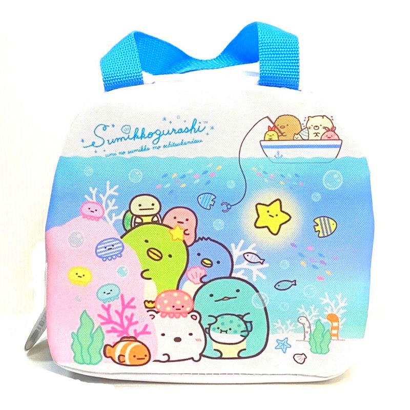 Sumikko  Gurashi 角落生物-小夥伴  滿版保溫午餐袋 .手提袋 .便當袋2款 4713077268957  