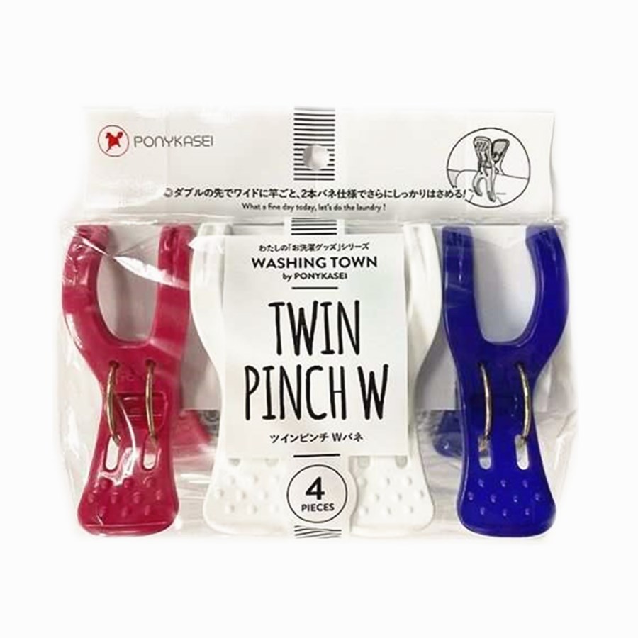 PONY   WT-006  竹竿夾 . 衣夾  4P  4962964250609  