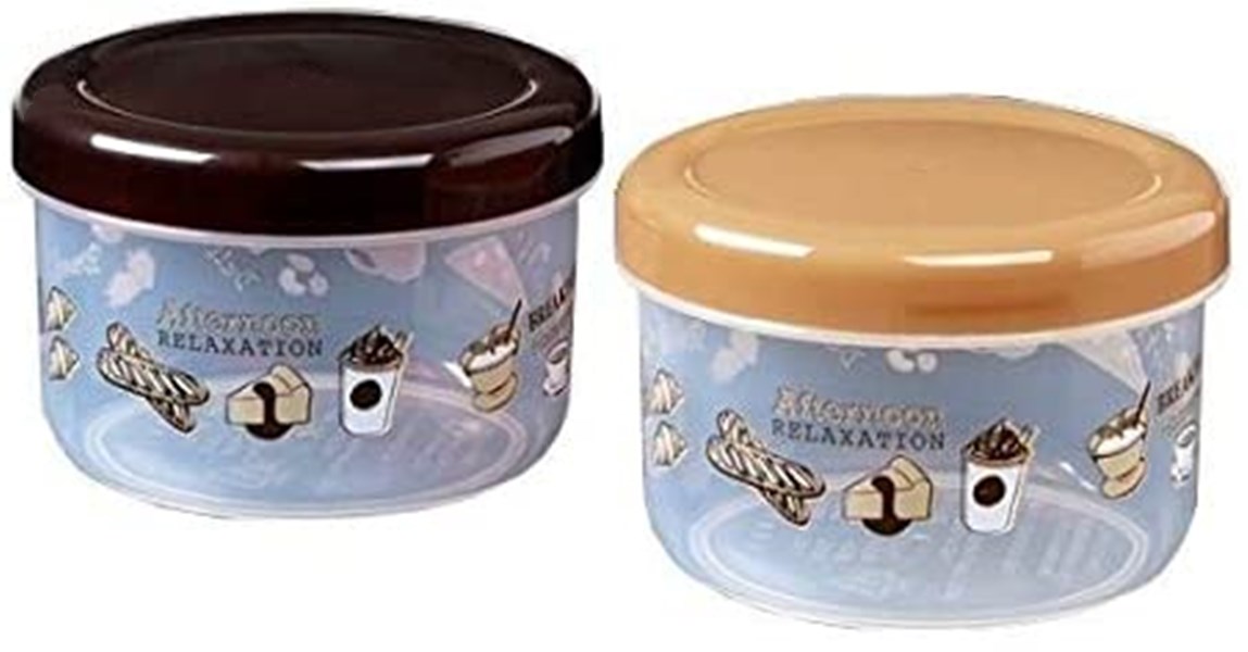 日本製 NAKAYA  K587-B  圓形收納盒  300ml  2款  4955959158707