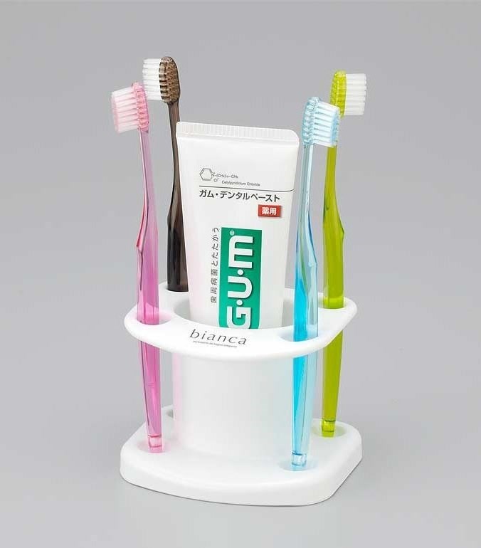日本製 inomata  2141 Bianca 牙刷架  4905596214168  
