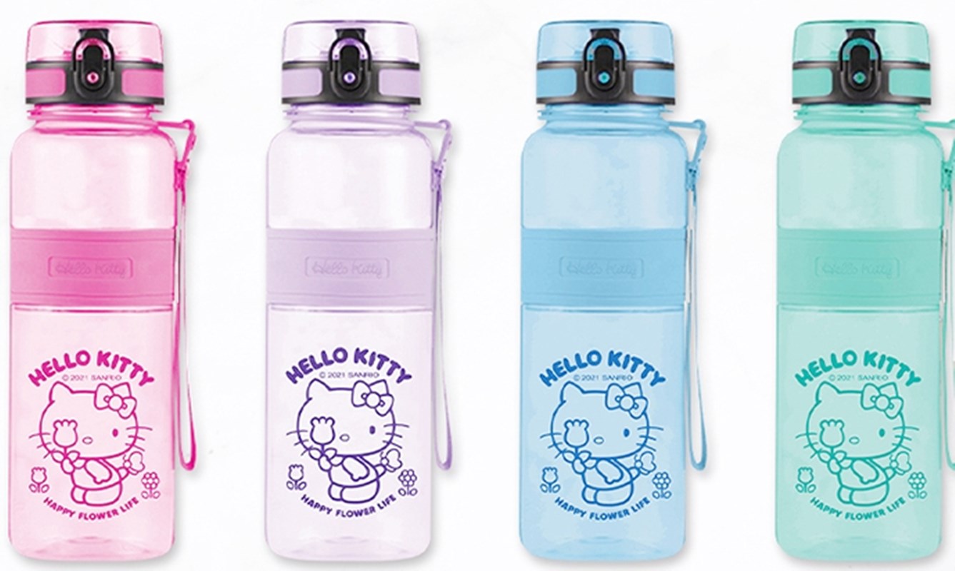 Hello Kitty 手把水壺-多色  4713077261880