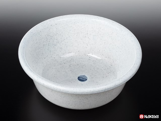 V232-1 Lameru湯桶(大)-大理石白 4955959223214