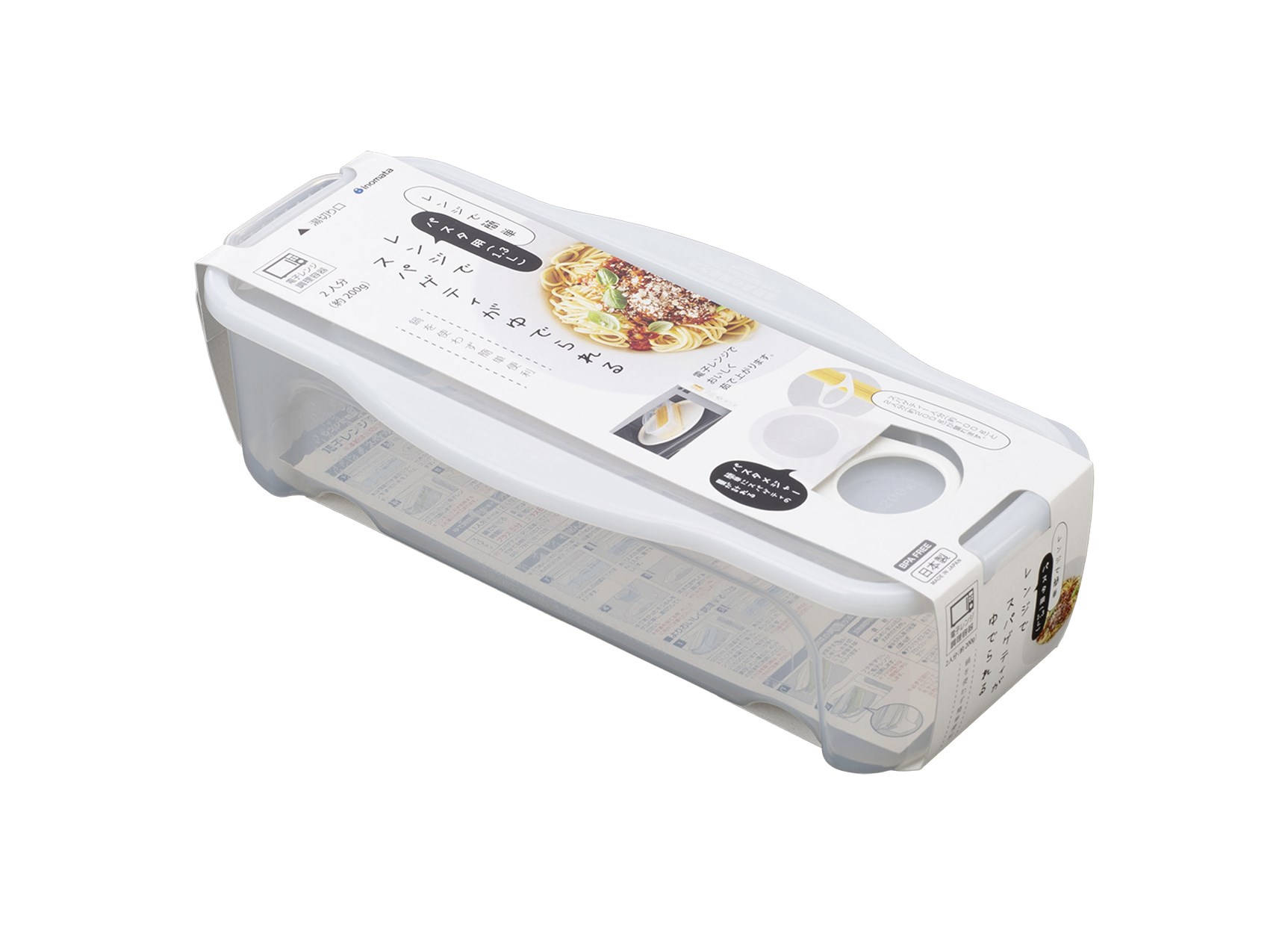 【INOMATA】麵條收納盒-微波爐可用  4905596171461