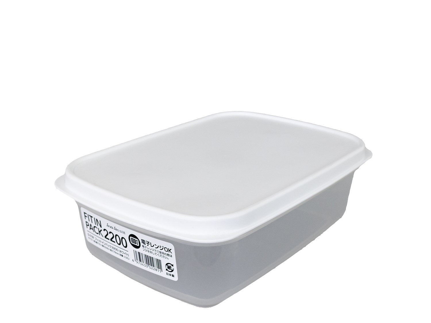 【SANADA】F.I.P. 2200收納盒-白  4973430022811