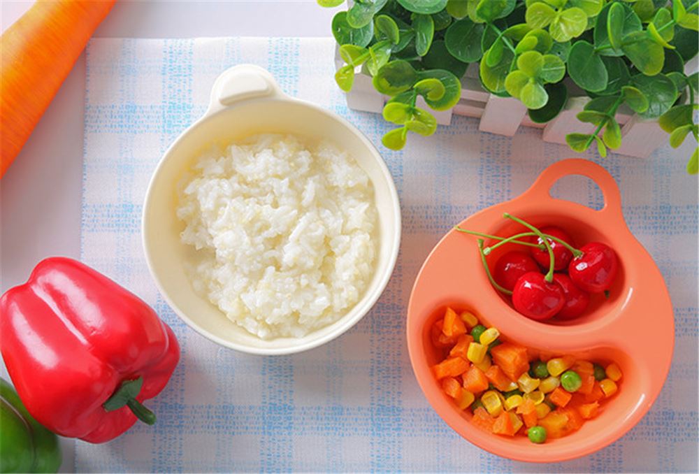 日本製 inomata  1127 幼兒碗 - 綠 /  粉