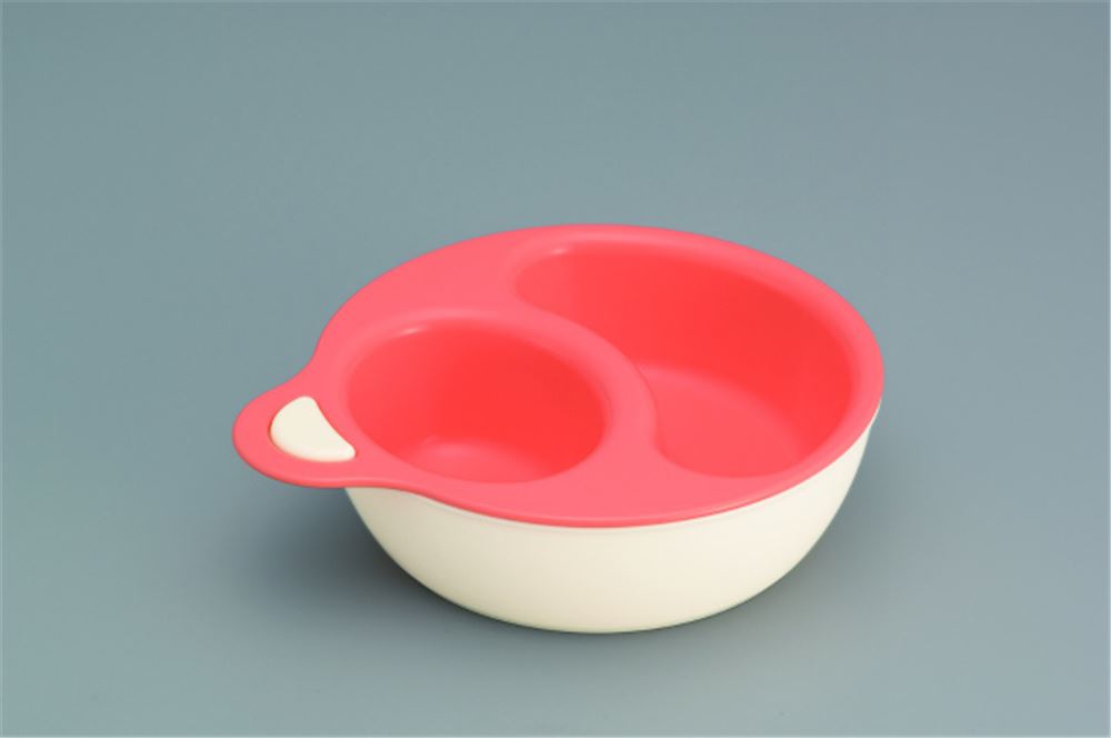 日本製 inomata  1127 幼兒碗 - 綠 /  粉