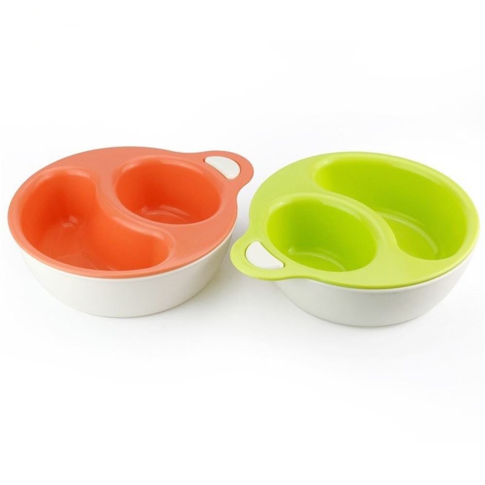 日本製 inomata  1127 幼兒碗 - 綠 /  粉