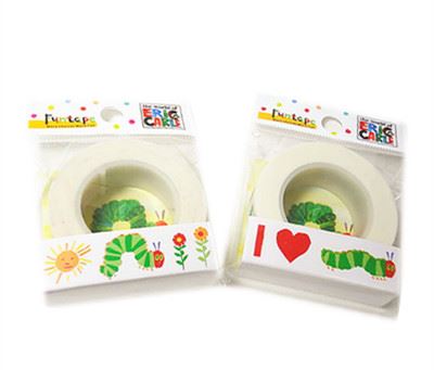 ERIC CARLE 毛毛蟲系列和紙膠帶.紙膠帶    -  太陽毛毛蟲花 / 我愛毛毛蟲 