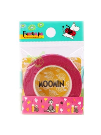 和紙膠帶.紙膠帶 - 北歐芬蘭 Moomins  姆名 / 魯魯米 ~ 粉/綠/藍