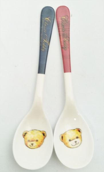 台灣製  茂伸 經典泰迪熊 2P長匙  4712733001853