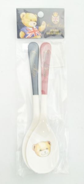 台灣製  茂伸 經典泰迪熊 2P長匙  4712733001853