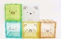 台灣製  Sumikko Gurashi 角落生物-小夥伴  組合式收納盒 ~ 恐龍.企鵝 .白熊.豬排. 貓咪
