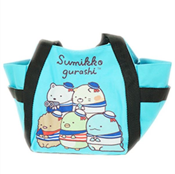 Sumikko Gurashi  角落生物-小夥伴   托特午餐袋 .手提袋. 便當袋  -  藍色.粉色   4713077264706