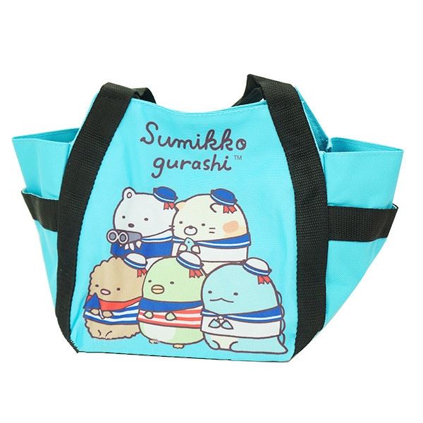 Sumikko Gurashi  角落生物-小夥伴   托特午餐袋 .手提袋. 便當袋  -  藍色.粉色   4713077264706