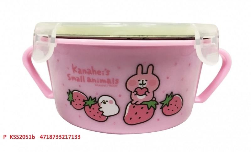 台灣製  卡娜赫拉的小動物    雙耳隔熱餐碗