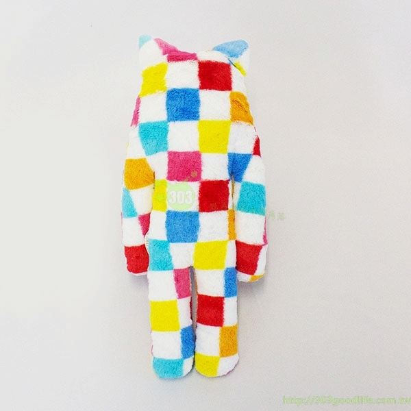 CRAFTHOLIC American CRAFT喵星人療癒系娃娃 -格子    4582473598643