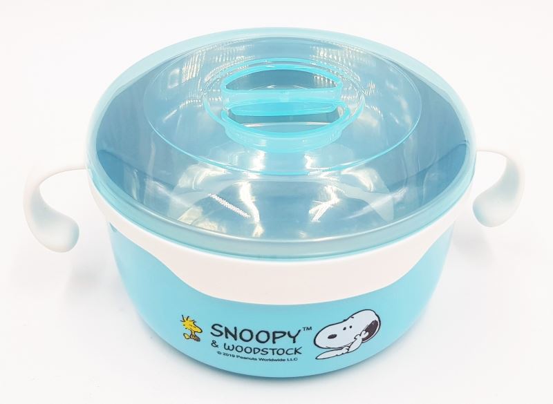 Snoopy 史努比  SP-1532 雙耳隔熱不銹鋼碗   4712977465329