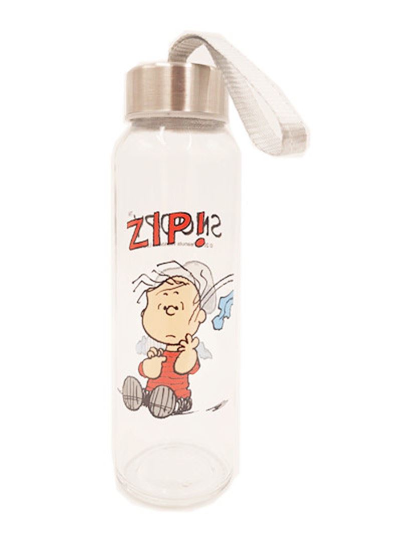 台灣製  Snoopy 史努比  巧用玻璃瓶  300ml   ~ SP-1562 .  SP-1563
