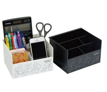 台灣製  JUSKU 佳斯捷 8388 小花車置物盒 4715062838886