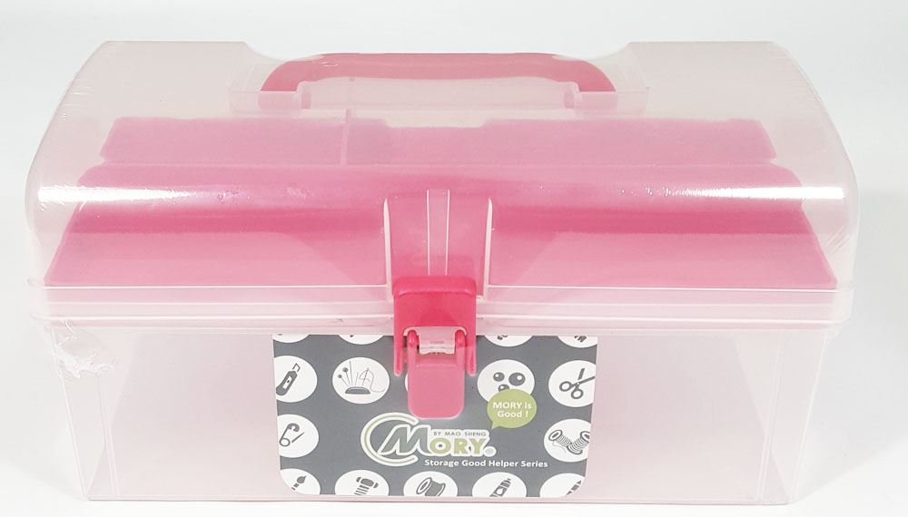 台灣製 茂盛  中妮可手提收納箱   4716545045371