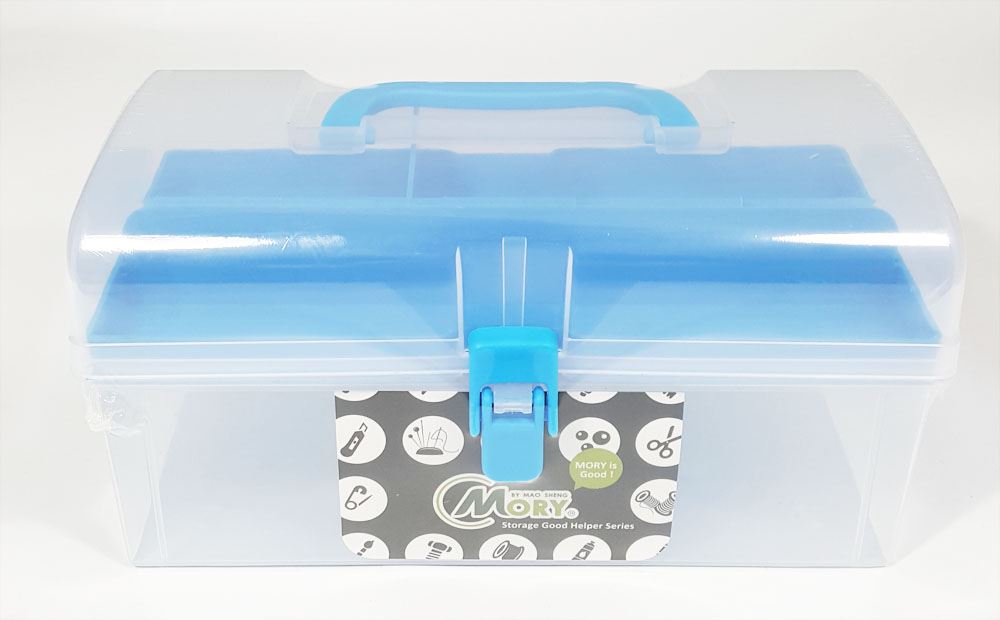 台灣製 茂盛  中妮可手提收納箱   4716545045371