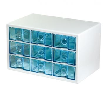 台灣製 JUSKU 佳斯捷 8293 小品登9格收藏盒  4715062829389