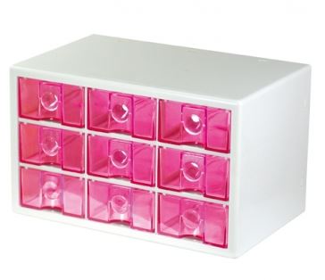 台灣製 JUSKU 佳斯捷 8293 小品登9格收藏盒  4715062829389