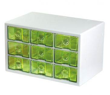 台灣製 JUSKU 佳斯捷 8293 小品登9格收藏盒  4715062829389