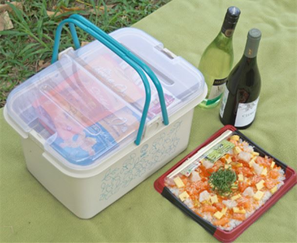 台灣製  JUSKU 佳斯捷 4232 大狐狸野餐籃  4715062423280