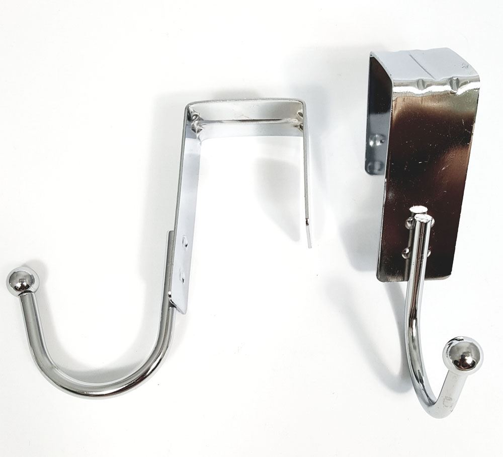 台灣製 吉㠙 生活屋   A31024  小型金屬門後勾 2入  4716381310244