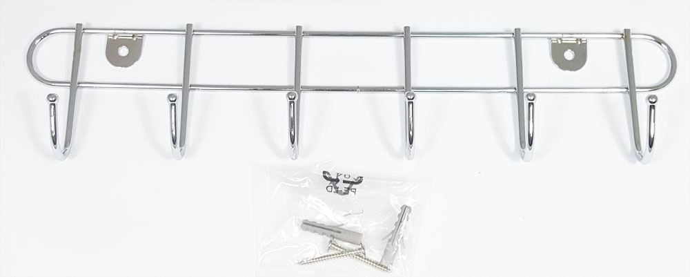 台灣製 吉㠙 204-6 金屬排勾6勾  4716381020464