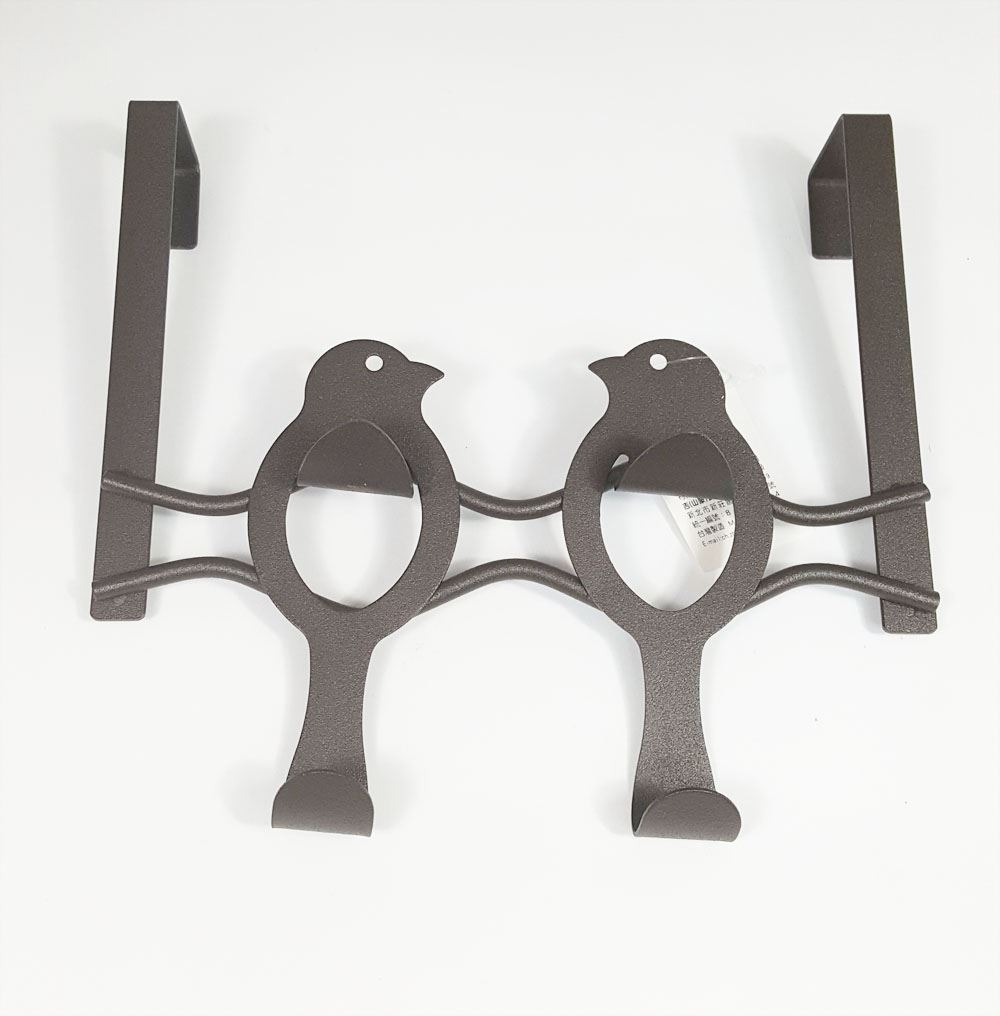 台灣製 吉㠙 生活屋   A30202 小鳥門板雙勾  4716381302027