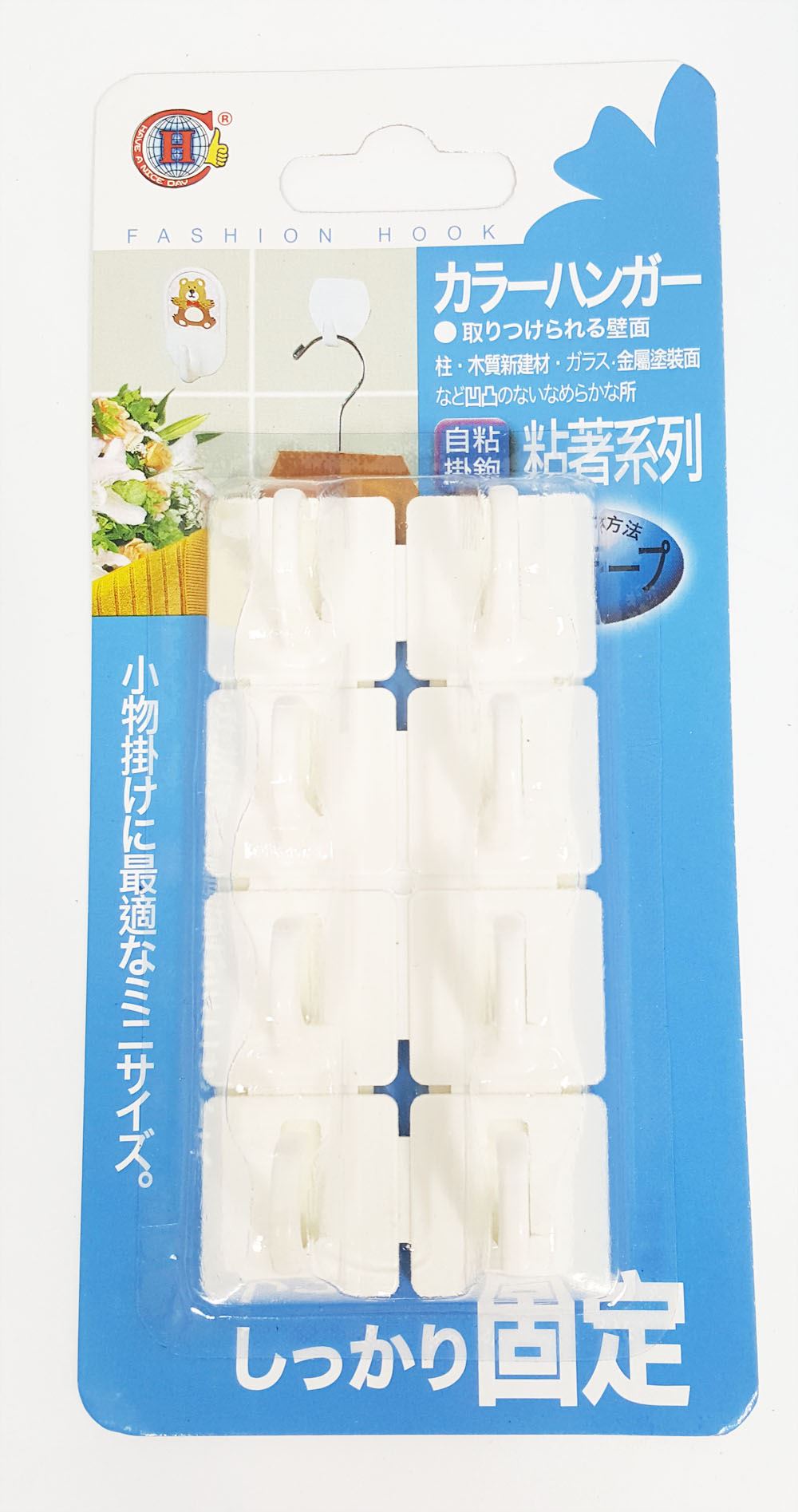 台灣製 吉㠙  366 自黏掛勾 6入  4716381003665