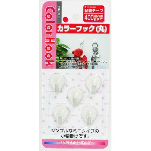 LEMON   三角、圓形、方形 5入多用途粘著掛勾   - 5P小三角勾(N886396)/5P小圓勾(N886397) /P小方勾(N886398)