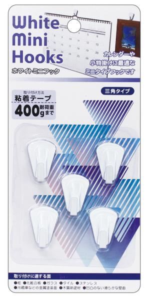 LEMON   三角、圓形、方形 5入多用途粘著掛勾   - 5P小三角勾(N886396)/5P小圓勾(N886397) /P小方勾(N886398)