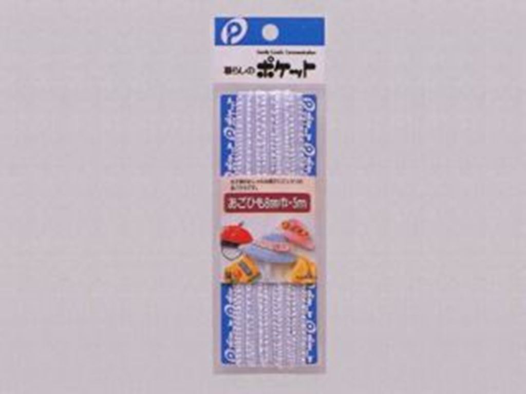 日本製 波浪式5m白色鬆緊帶   卷曲鬆緊帶   4520297010606