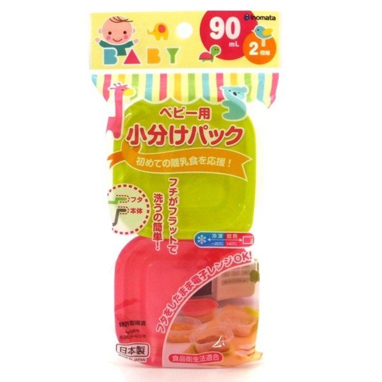 日本製   inomata   小方盒    1167-60ml-2P    .   1168 -90ml-2P   