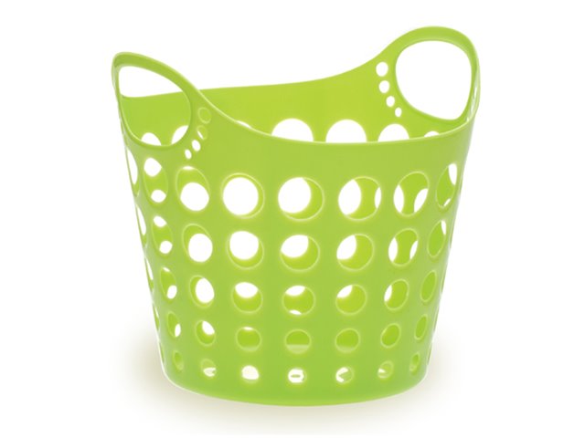 日本製 山田 YAMADA   N.O342網狀圓形多功能置物籃 -白 /咖 /綠 /粉