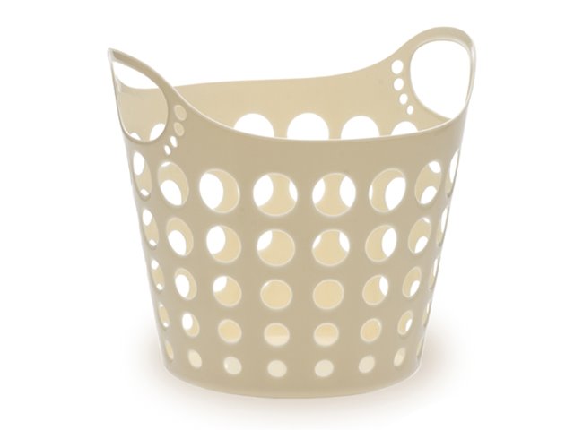 日本製 山田 YAMADA   N.O342網狀圓形多功能置物籃 -白 /咖 /綠 /粉