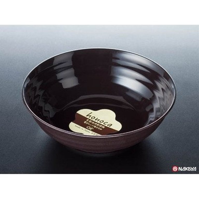 日本製 NAKAYA    honoca深盤   K471-1 -白 /  K471-2 -茶  