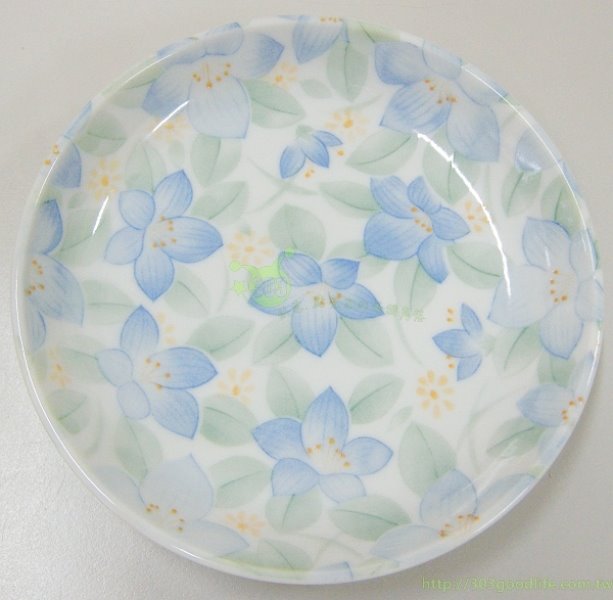 日本製  瓷器 蘭花碟盤 4582368150086