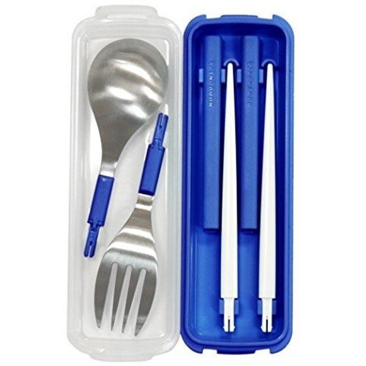 日本製  NUOVONECA  TAKEYA 叉 匙 筷 餐具組 