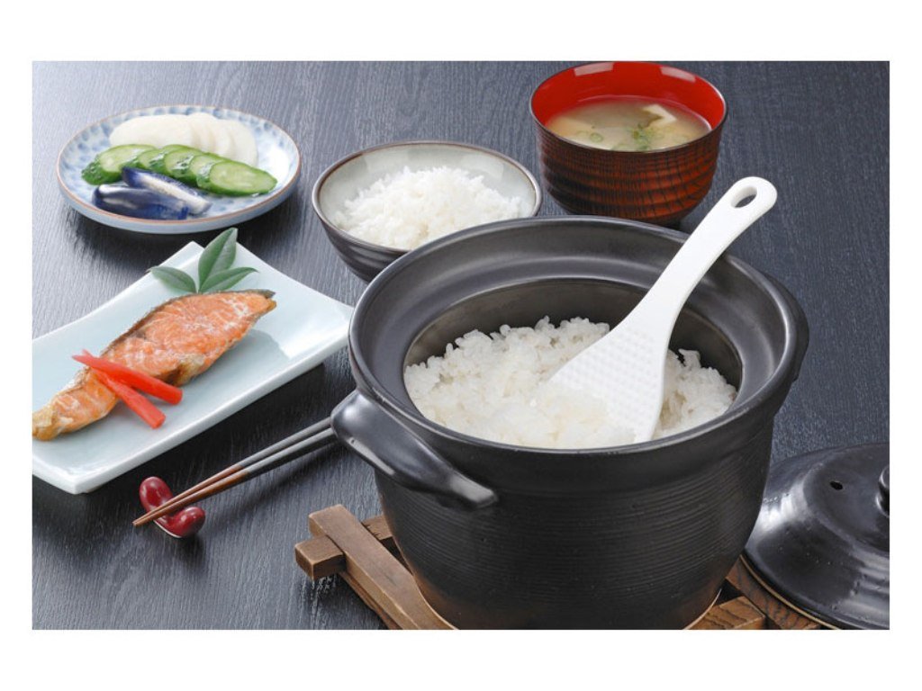 日本製 inomata  2P飯杓 一大一小(防止米粒黏著專用)   4905596115007