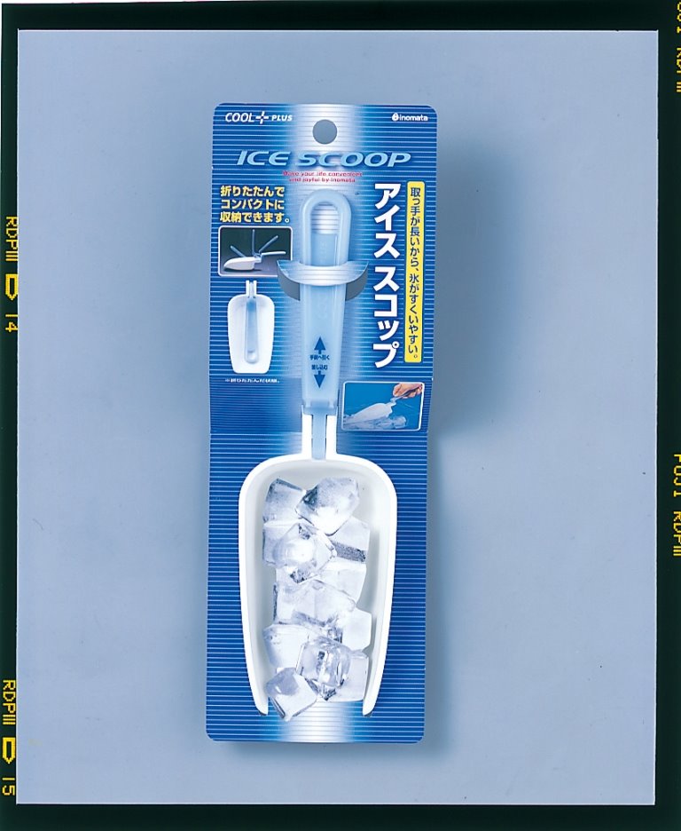 日本製   inomata  5040 冰鏟 (手柄可折疊收納)    4905596504092