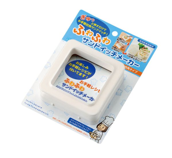 ECHO  三明治吐司/方型壓邊去邊模型盒  4986653900828