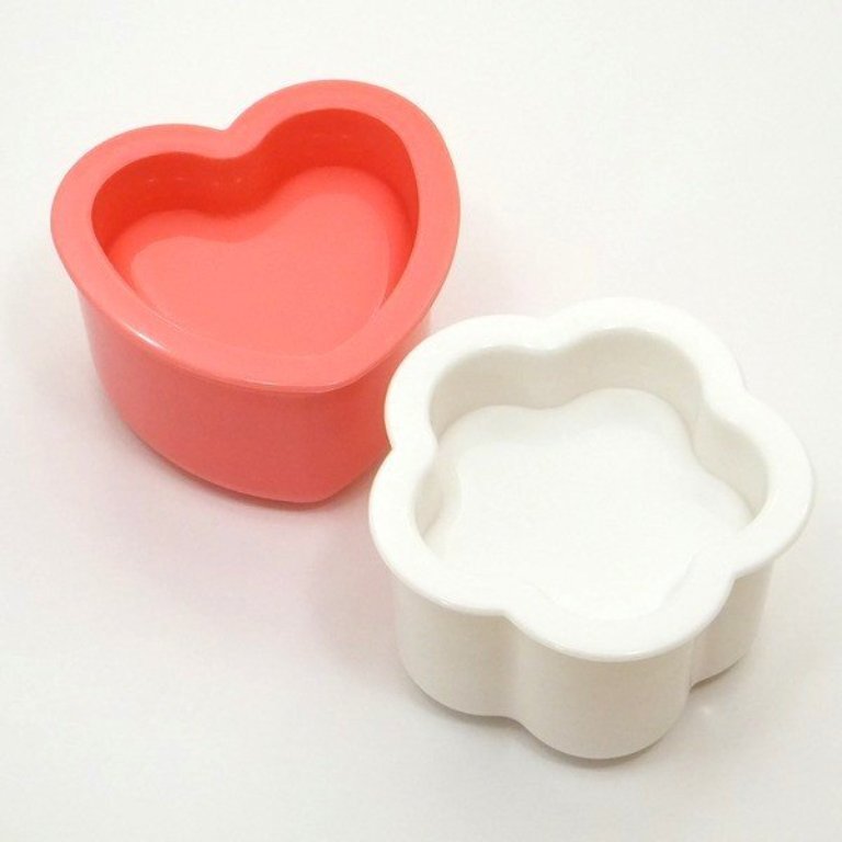 日本製 ECHO 0403-033  心 , 花 - 2P   飯模    4937956001040